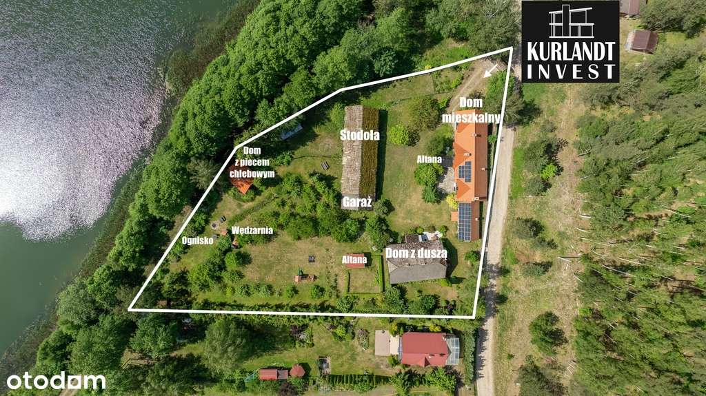 Samowystarczalne siedlisko nad jeziorem Kaszuby-2