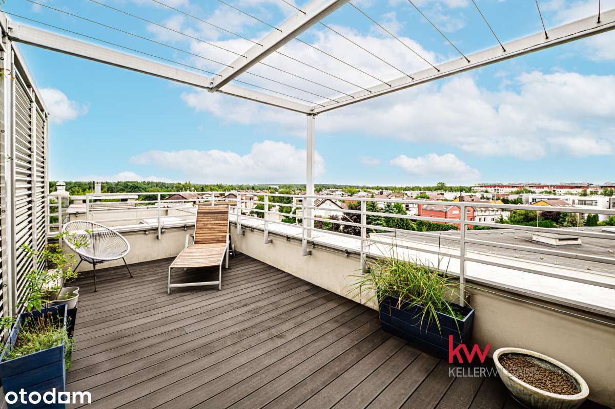 Apartament na skraju lasu | Taras na dachu - 17m² - Pełny obrazek: 1/15