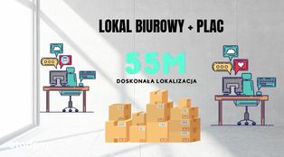 lokal biurowy Toruń 55 m kw + PLAC 2500