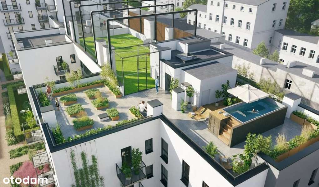 Nowoczesne 2-pokojowe mieszkanie w centrum Łodzi | Bez PCC | VISAVIS - Pełny obrazek: 5/7