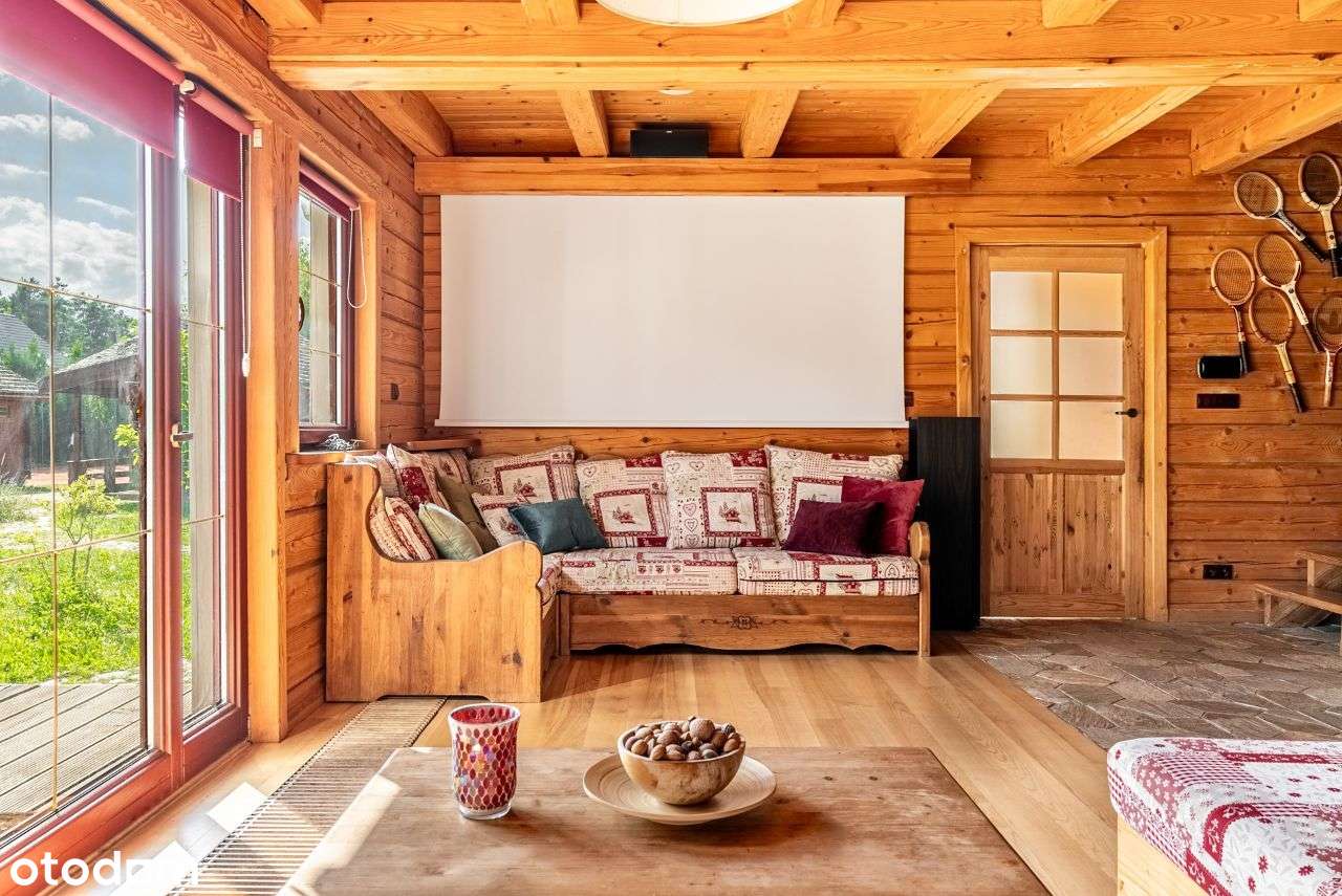 Dom z bala z basenem, sauną i kortem tenisowym. - Pełny obrazek: 4/20