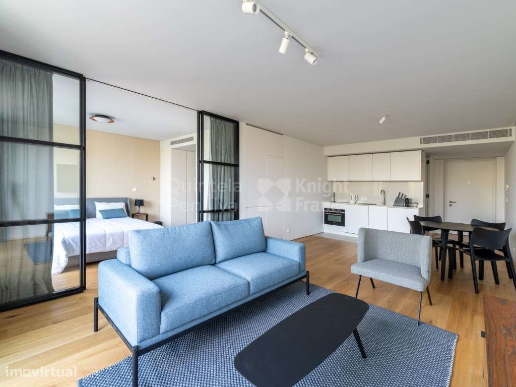 Apartamento T1 para arrendar com móveis e garagem nas Amoreiras - Grande imagem: 4/27