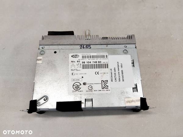 CITROEN C4 CACTUS RADIO FABRYCZNE NAWIGACJA 9810474980 - 1