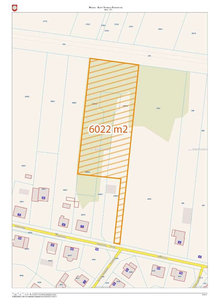 Sprzedam działkę Września 6022m2 - Pełny obrazek: 2/3