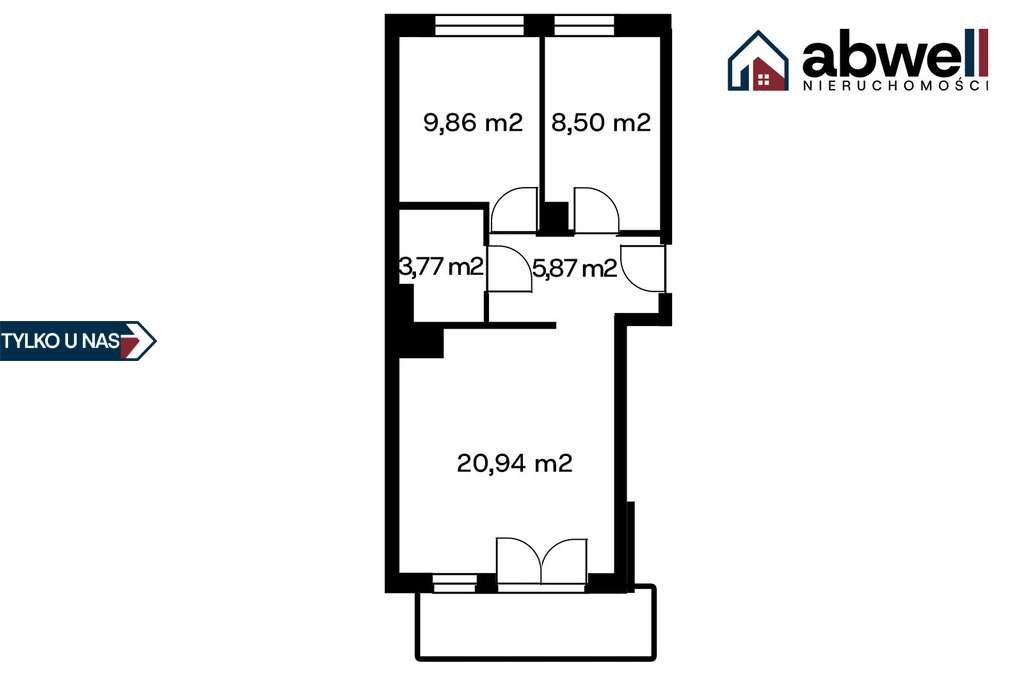 Przytulne 3 pokoje | balkon | parking | do wejścia-9