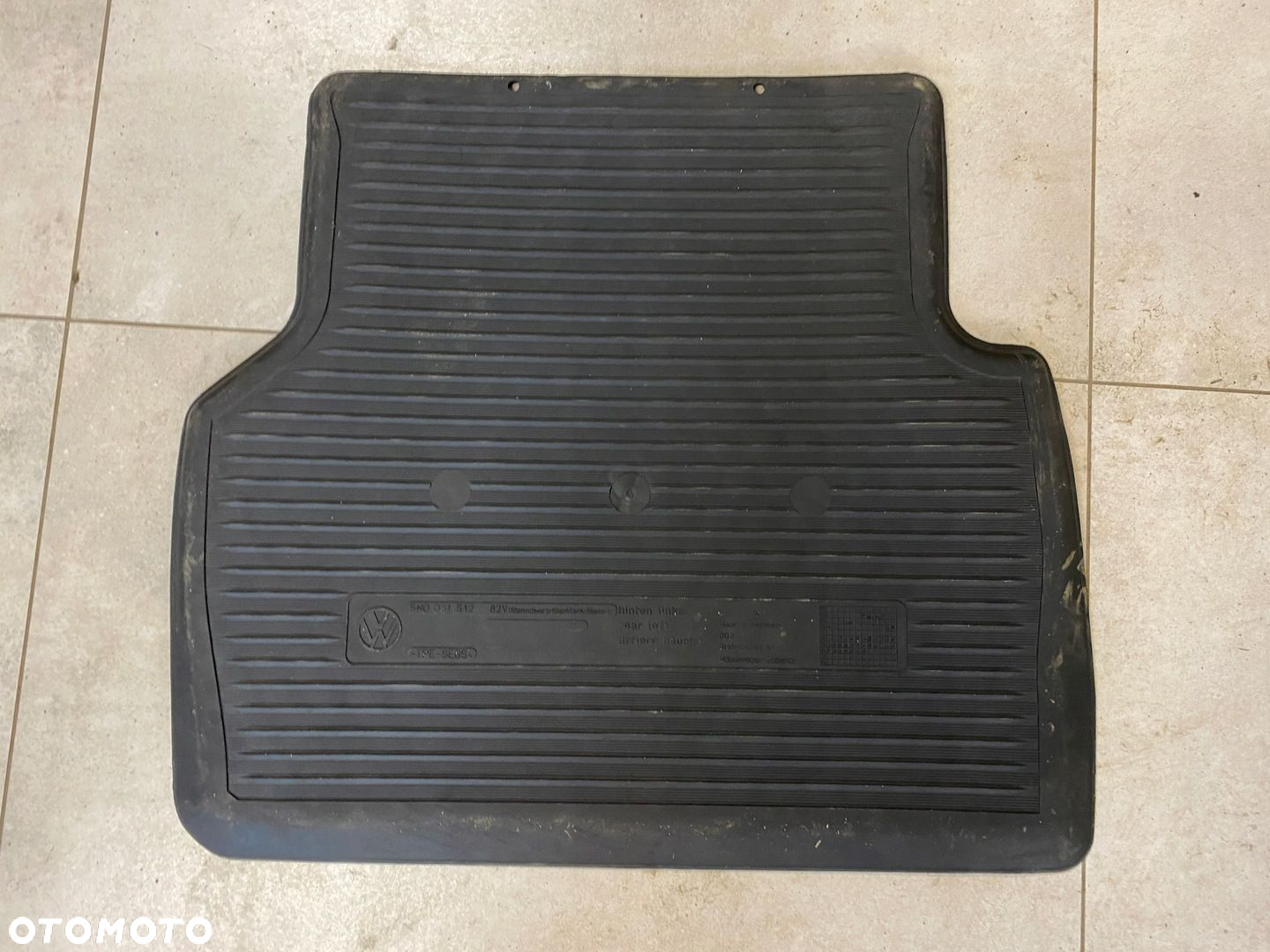 VW TIGUAN I LIFT DYWANIKI GUMOWE KOMPLET 5N1061502 - 13