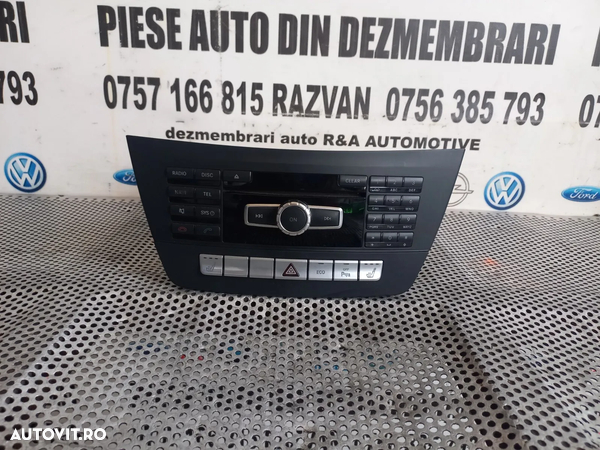 Radio Cd Modul Unitate Navi Navigatie Mercedes C Class W204 Facelift An 2011-2012-2013-2014-2015 Cod In Foto A2048600851 - 5