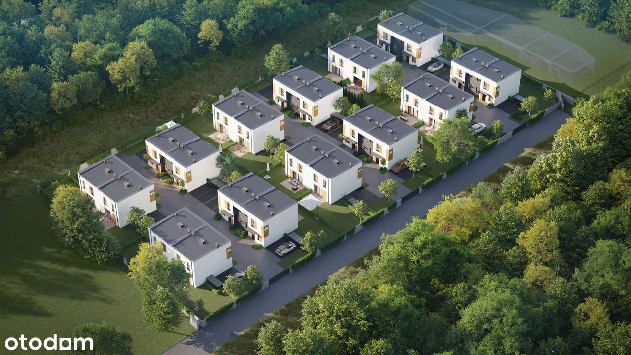 Enklawa pod lasem - 31/1, ogród, 2 miejsca postojowe, 4 pokoje - Pełny obrazek: 4/10