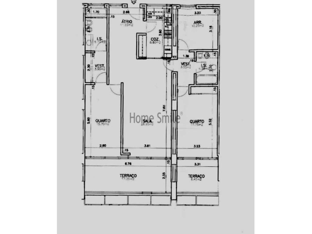T2+1 PRIMEIRA LINHA. VISTA MAR.-22