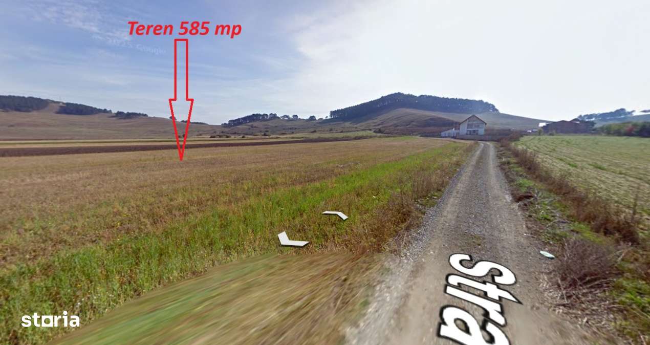 Teren intravilan de vanzare, cu vedere catre Dealul Lempes - Sanpetru-4