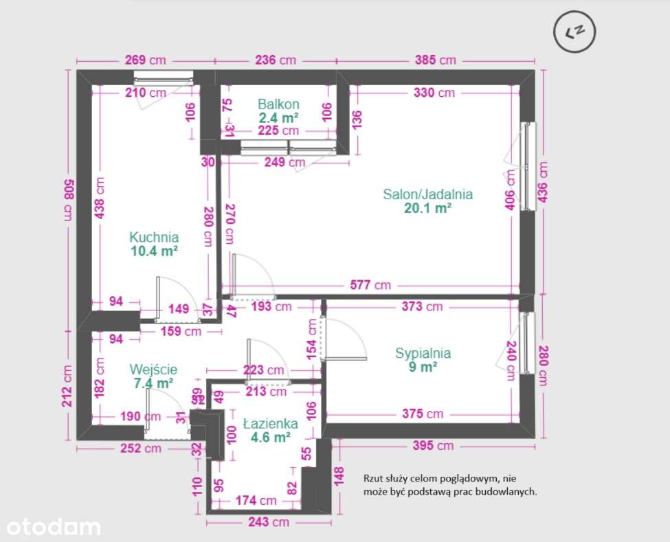 Cisza, słońce i widok na wodę! 2 pokoje z balkonem i parkingiem-12