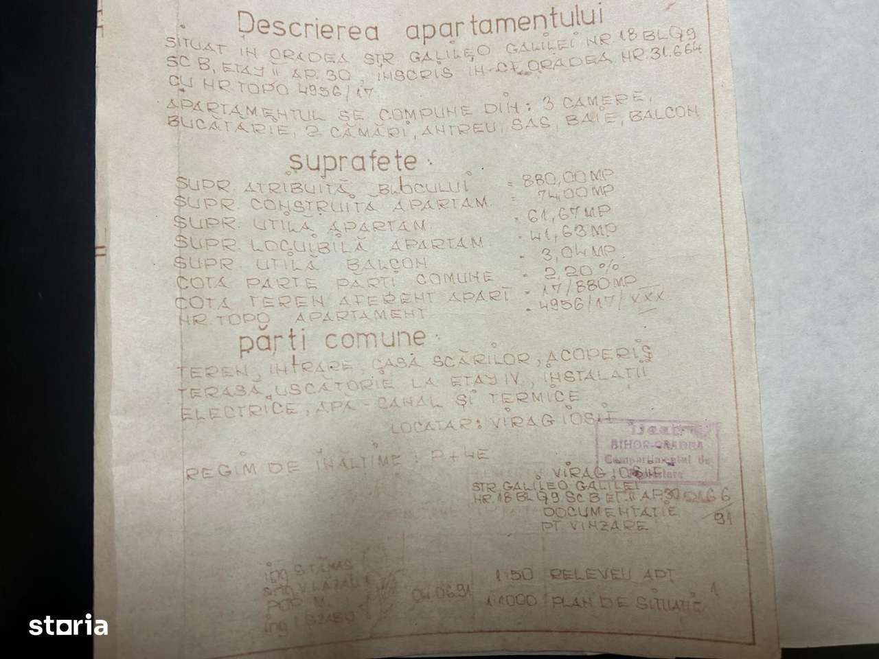 Apartament 3 cam conf.1, Rogerius (Moldovei) et. 2 din 4, 62 mp utili - Imagine principală: 2/17