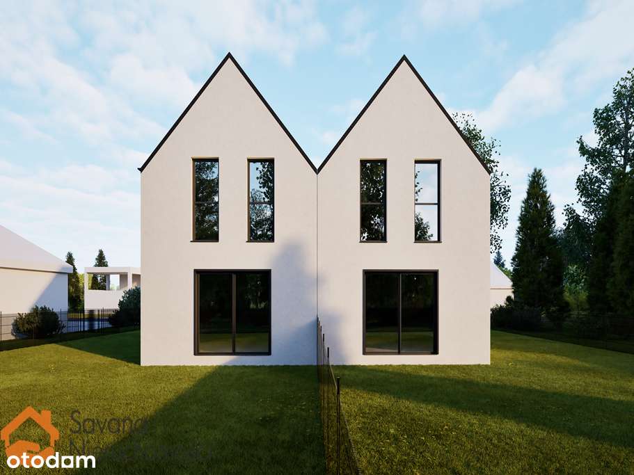 Bliźniak w stanie deweloperskim (P) - Łężyca-5