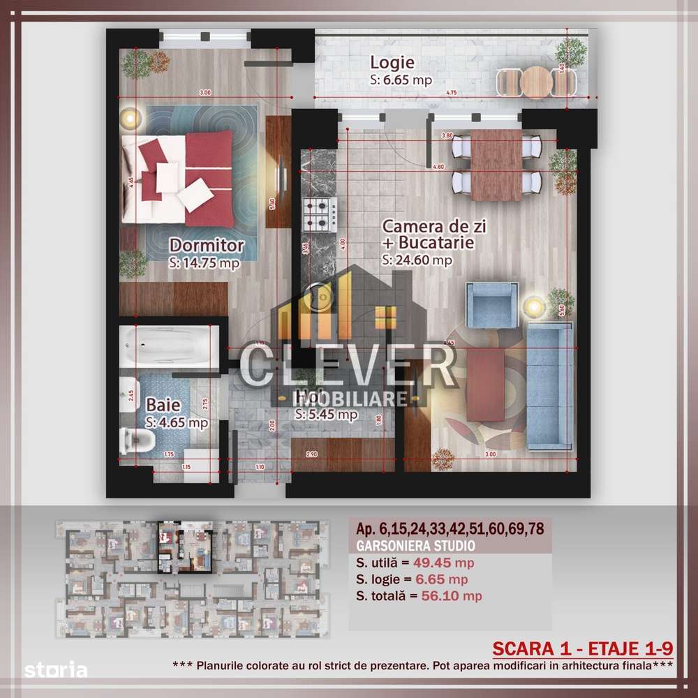 Apartament 2 camere Premium | Comision 0 | Metrou Teclu