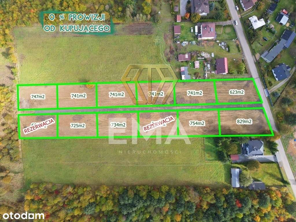 Działki w Łojkach, ul. Piastów - Pełny obrazek: 1/8