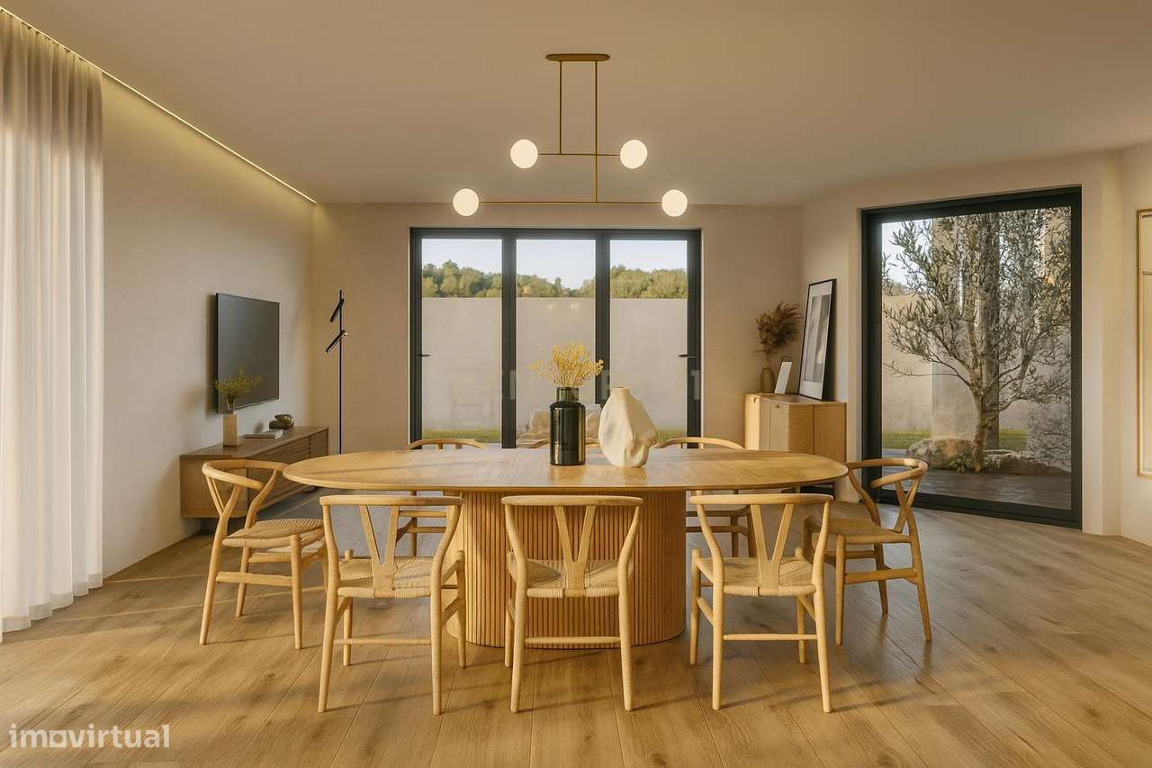 Moradia T3 de Arquitetura Contemporânea em Figueiros – Cadaval - Grande imagem: 5/10