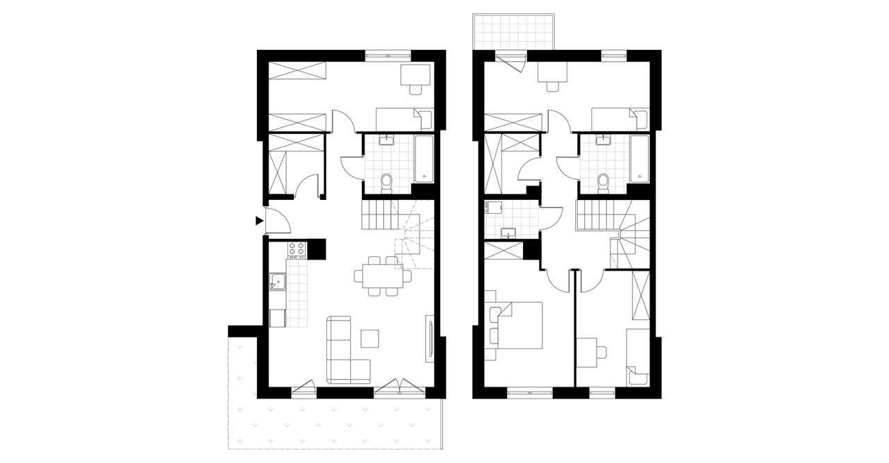 5-pokojowe mieszkanie 118m2 + ogródek - Pełny obrazek: 2/7