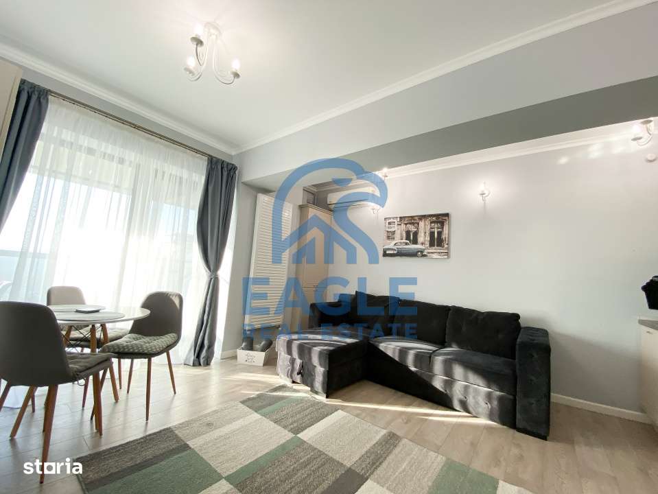 Mamaia Central - 2 Camere modern, balcon si vedere la Lac-5