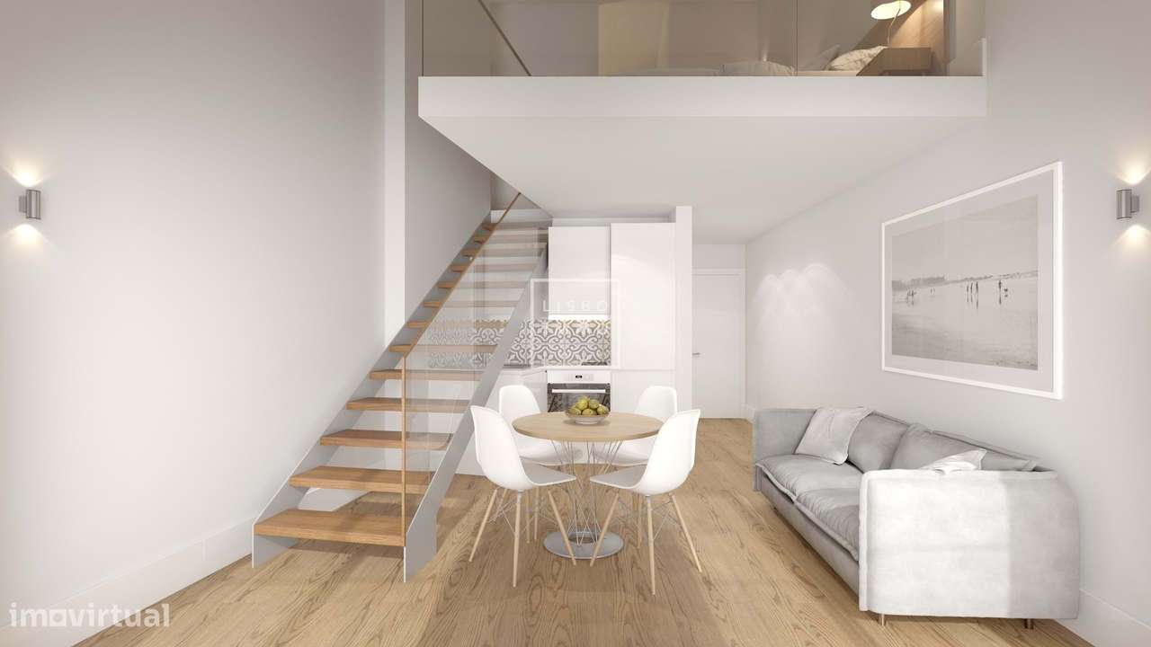 Townhouse, 74,45m2, terraço 35,58m2, completamente reformado, centro h-30