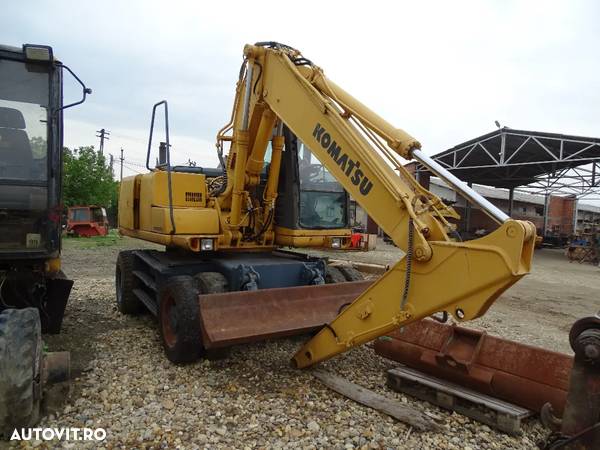 Komatsu PW 130 Es, dezmembrez - 3