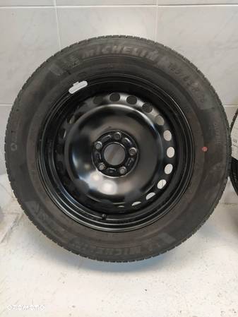 FORD MONDEO C-MAX KUGA VOLVO S40 V50 C30 6,5JX16 ORYGINALNE FELGI STALOWE R16 ET50 5x108 OPONY MICHELIN 195/65 KOŁA - 13