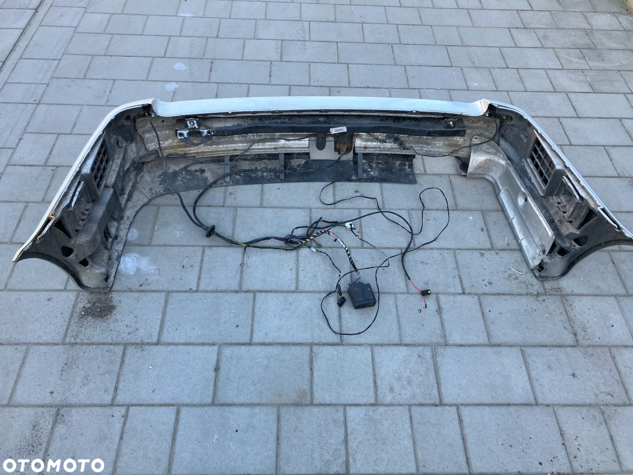 HAK HOLOWNICZY BMW E39 TOURING KOMBI KOMPLETNY WIĄZKA MODUŁ ZDERZAK TITANSILBER - 2