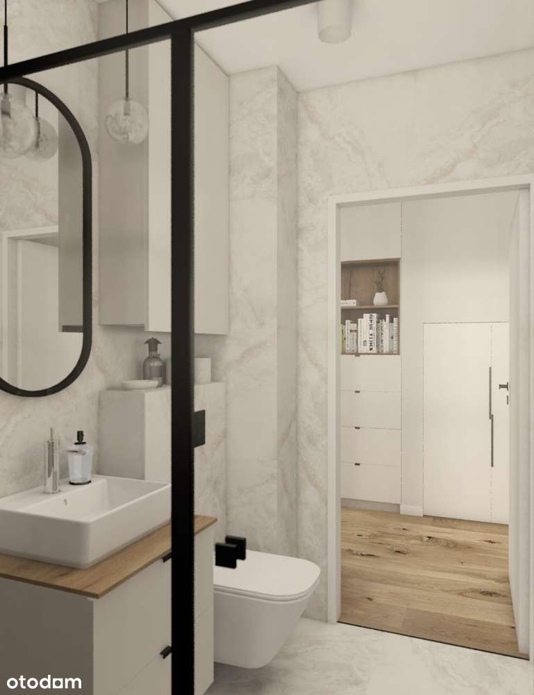 Mieszkanie z ogródkiem wykończone "POD KLUCZ" 51,95 m2-15