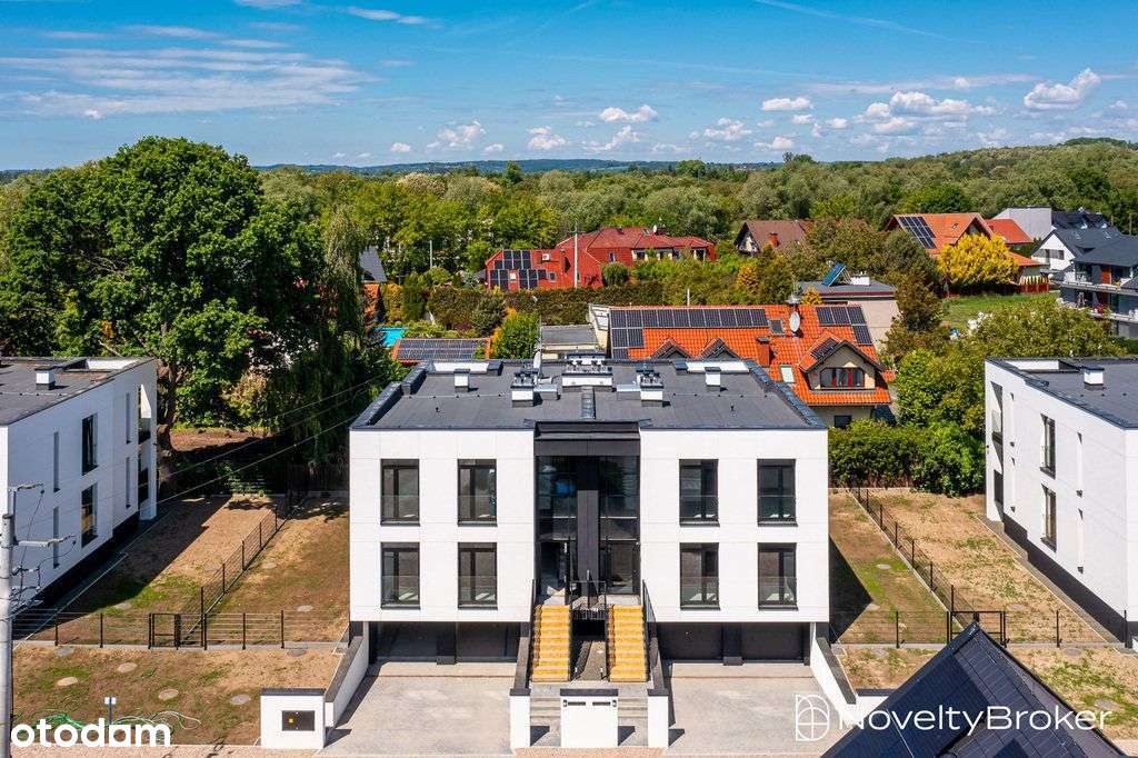 Apartament z tarasem na dachu, Wola Justowska-4