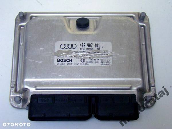 KOMPUTER MODUŁ AUDI A6 2.5 0281010822 4B2907401J - 1