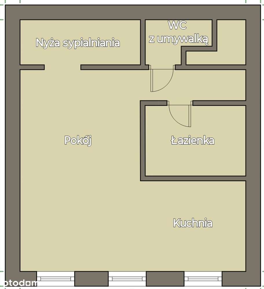 Duża i wyjątkowa kawalerka w ścisłym centrum-14
