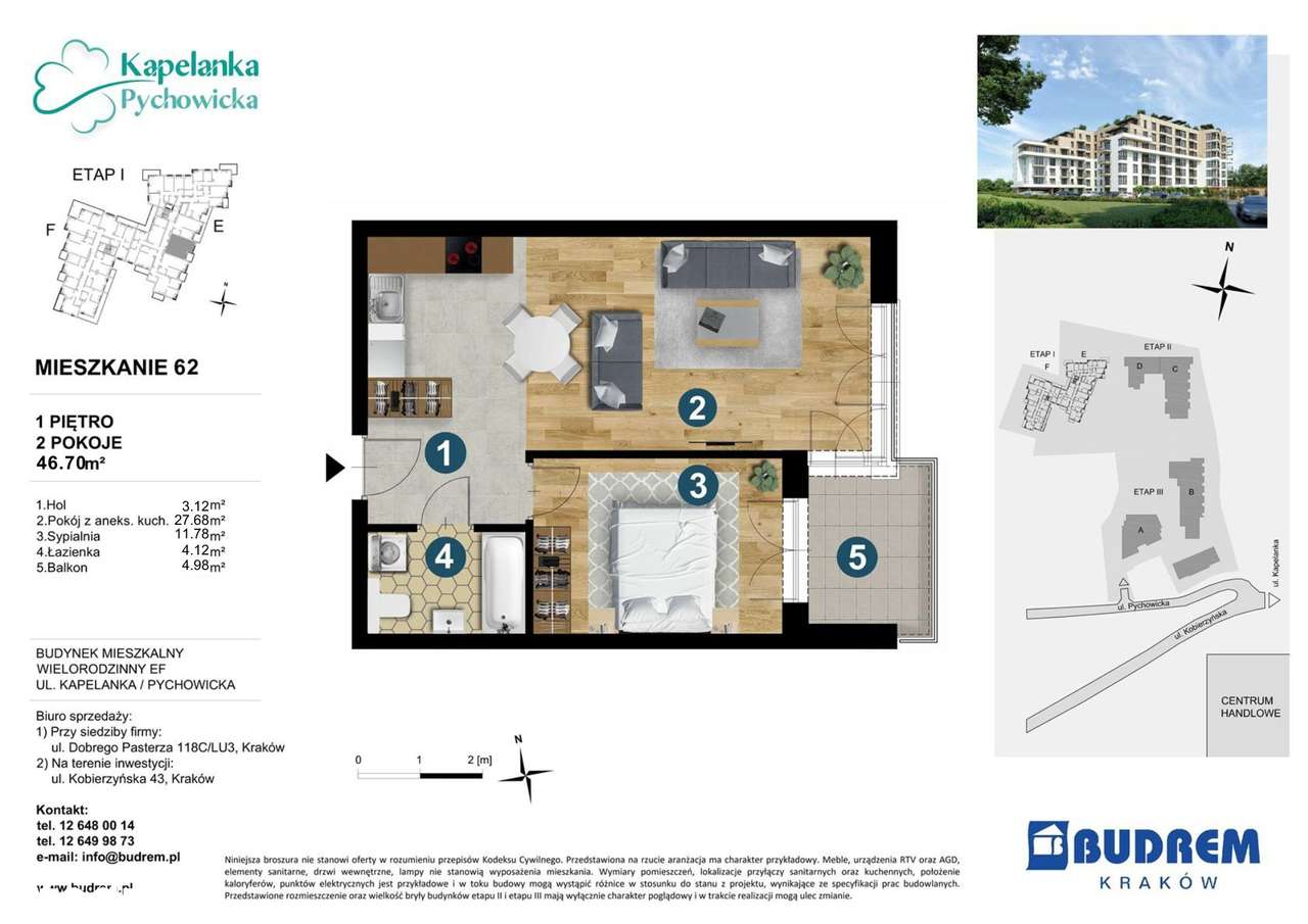 Kapelanka-Kobierzyńska NOWE 2-pokojowe w stanie deweloperskim-11