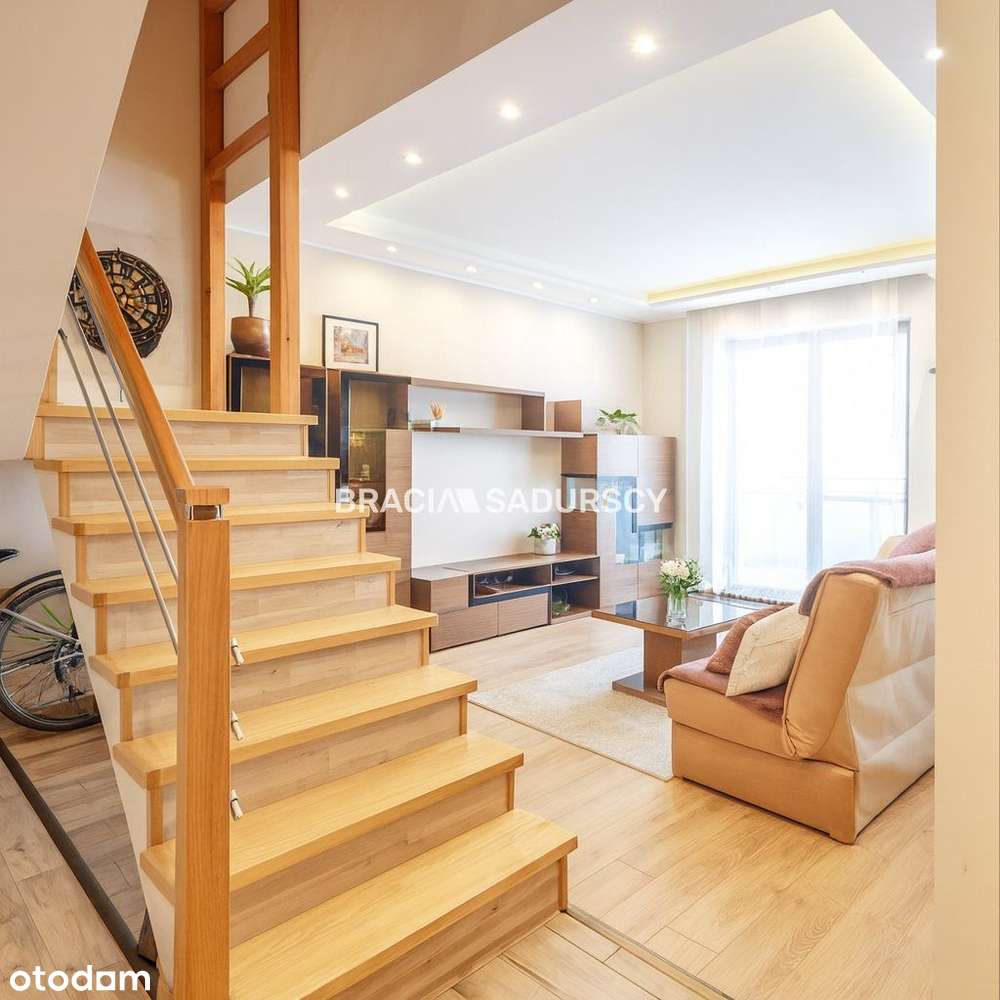 Dwupoziomowe mieszkanie na Ruczaju!-5