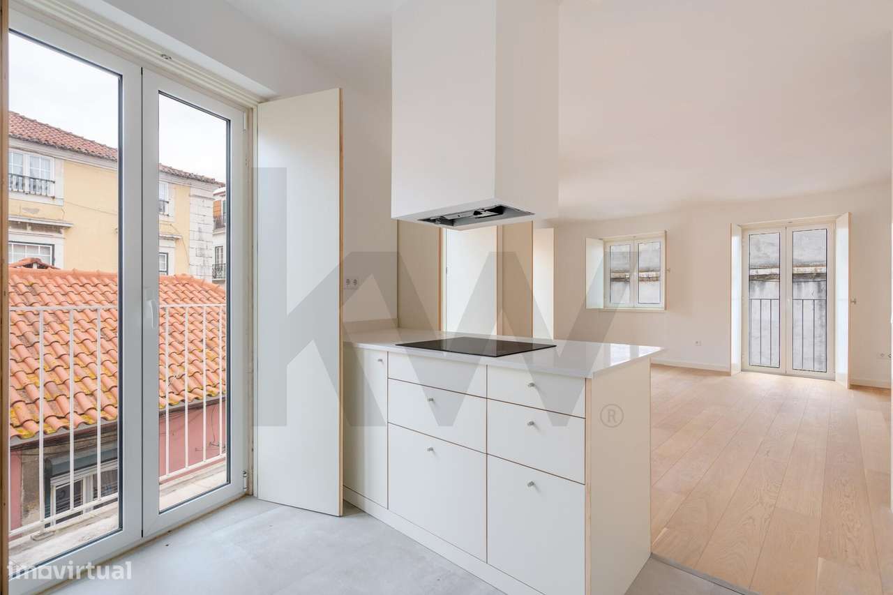 Apartamento T1 Novo e Luminoso no Coração de Lisboa - Grande imagem: 1/21