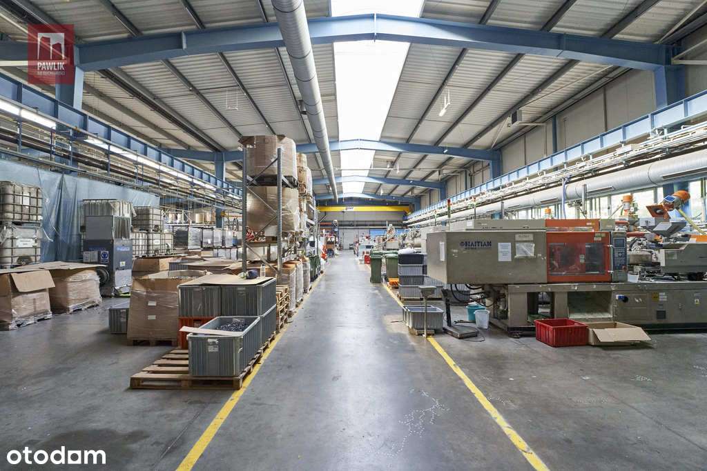 Hala 2593 m2  działka 1 ha