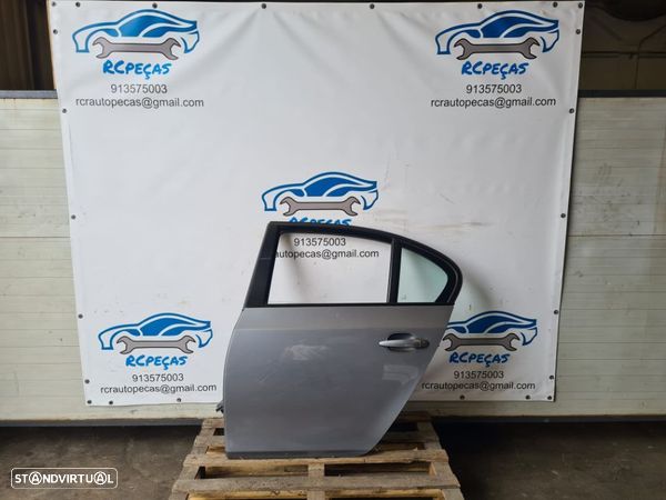 PORTA PORTAS TRASEIRA TRÁS ESQUERDA 41527202341 7202341 BMW SERIE 5 E60 SEDAN CARRO FECHO ELEVADOR MOTOR PUXADOR VIDRO - 1