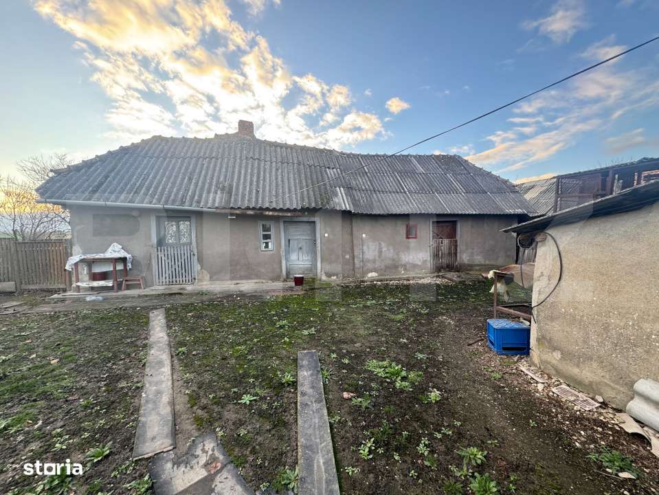Casa, Comuna Apa ,Sat Someseni, 50mp, 17 ari teren - Imagine principală: 4/7