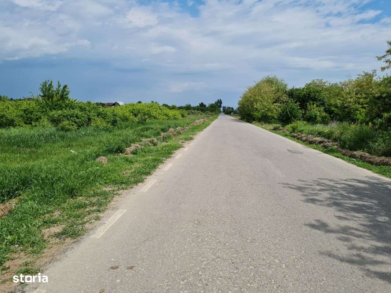 Teren Tartasesti - Brezoaie , deschidere generoasa la sosea-1