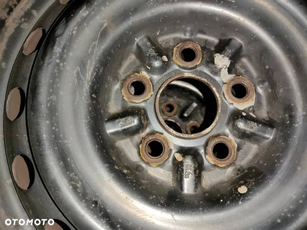 5x100 Felgi Stalowe Stal 15 Koła Zimowe Zima TOYOTA YARIS CARINA E AVENSIS I II PRIUS CELICA 195/65 Legnica ALU-RAD 8mm - 3