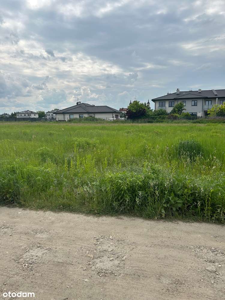 DAWIDY BANKOWE działka bud. 1100m2 jest MPZP i media w drodze-3