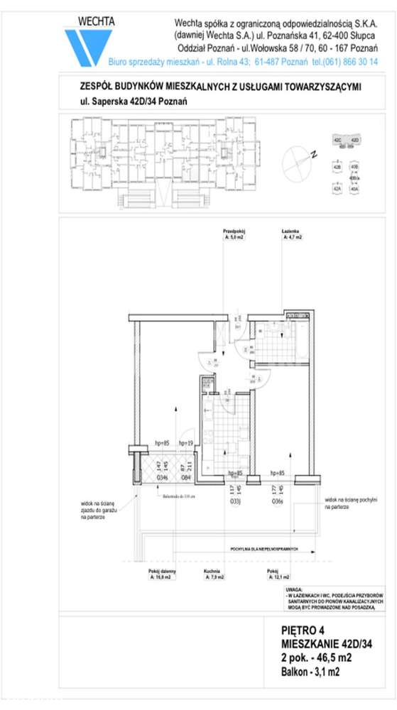 Na sprzedaż mieszkanie ul. Saperska, Poznań.-16