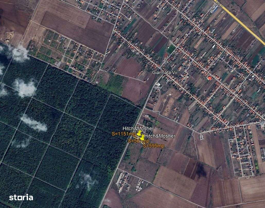 Terenuri intravilane - Giarmata Vii - Padurea Verde - Comision 0%-3