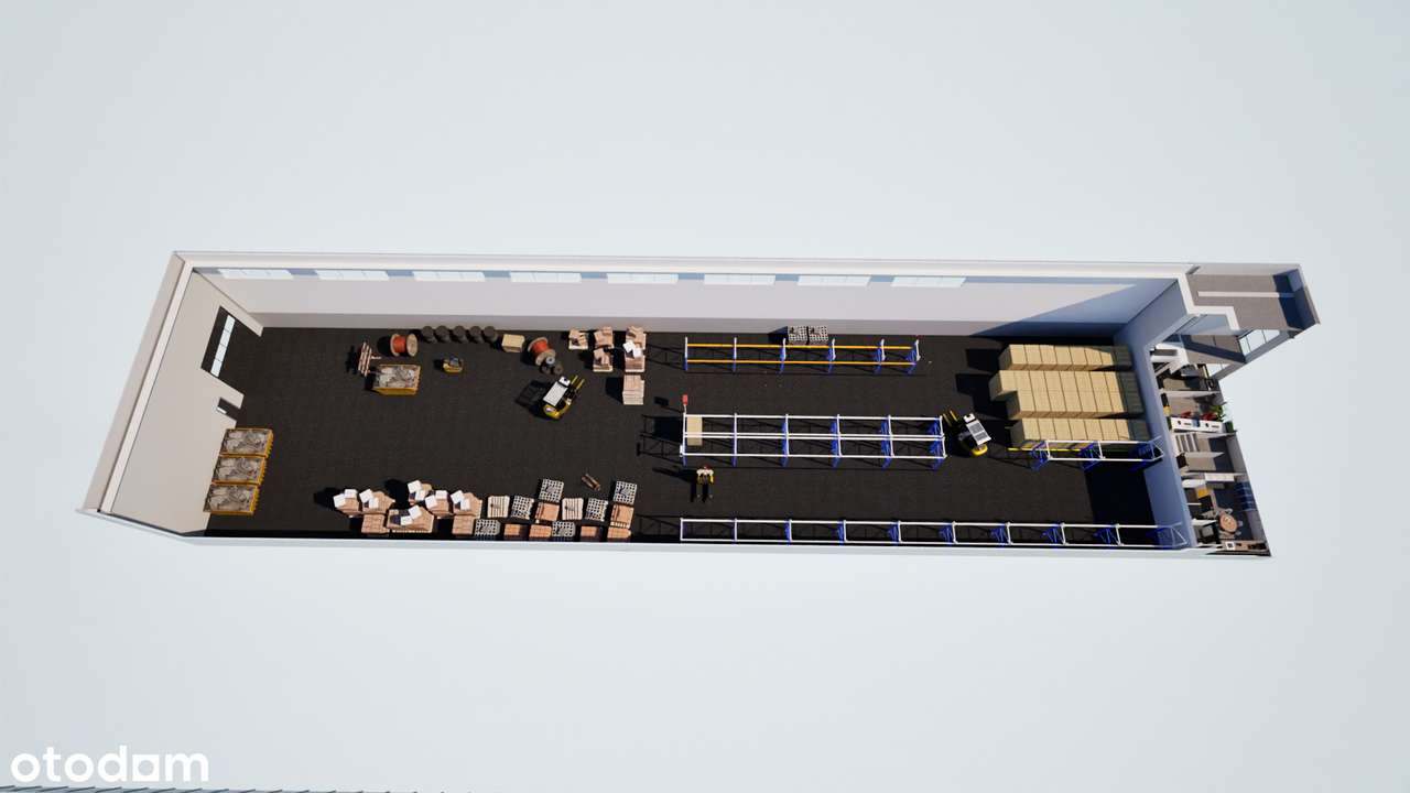 Hala Magazynowa z wydzieloną częścią biurową | z PNU | Łomianki-5