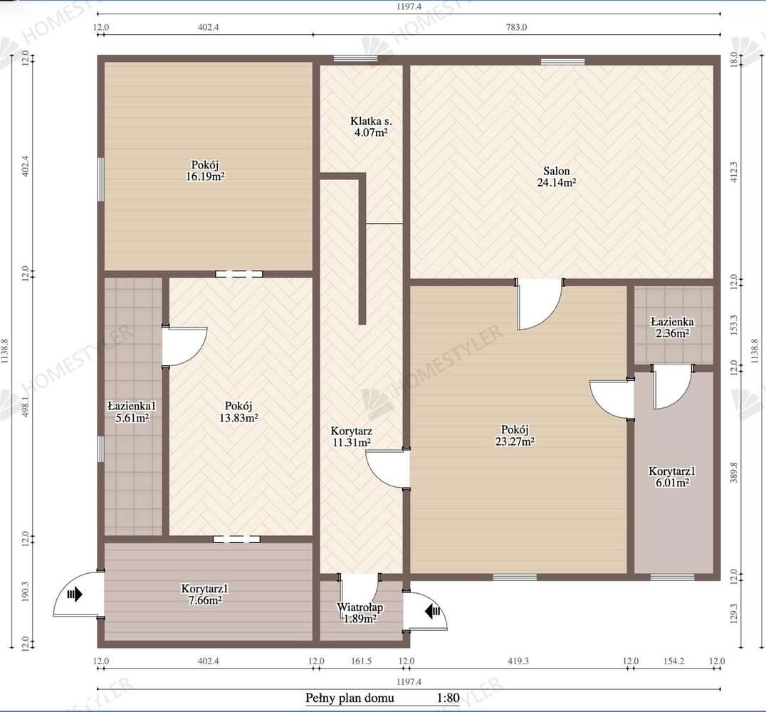 Dom + warsztat, możliwość 2 mieszkań, 189 m², działka 831 m², Czułów - Pełny obrazek: 5/20