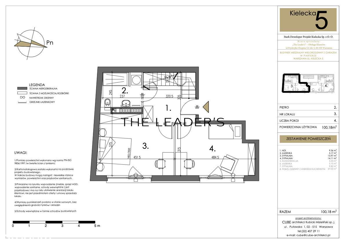 Nowoczesne 4 pokoje w sercu Starego Mokotowa-8