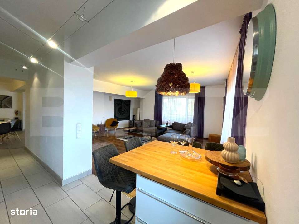 Apartament 4 camere, 135 mp, 2 bai, terasa, parcare, Complex Semiluna - Imagine principală: 4/19