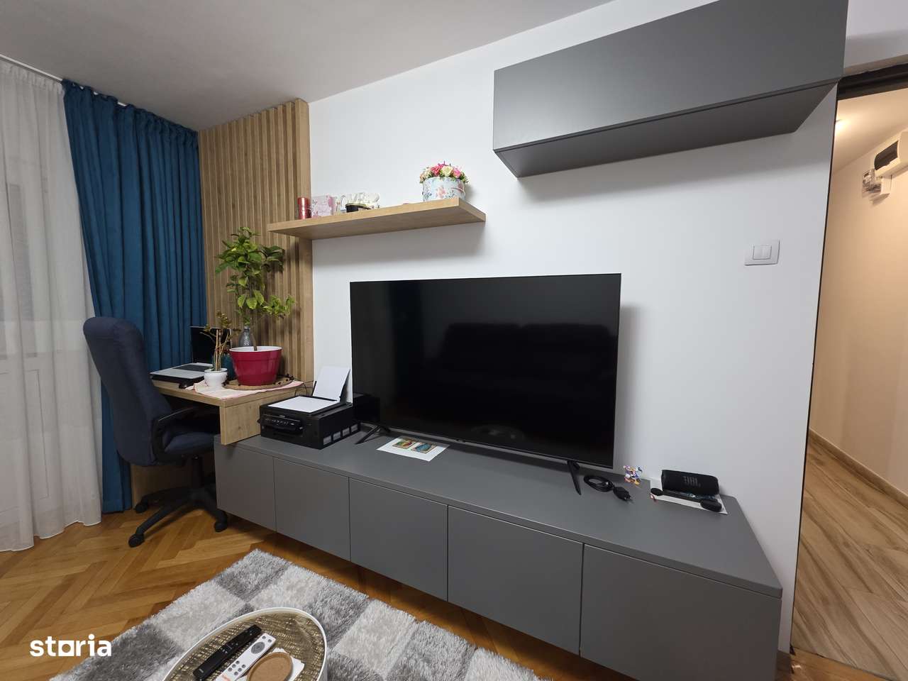 Vand apartament 3 camere zona Tractorul cu loc de parcare-7