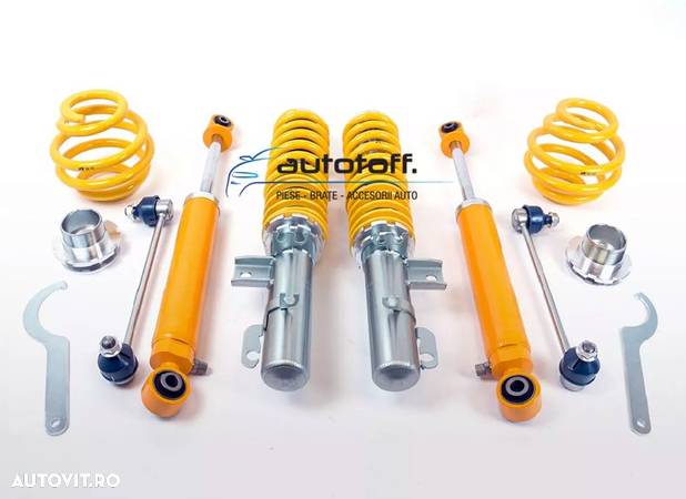 Suspensie sport reglabila pe inaltime si duritate Audi VW Seat Skoda FK Germania - 1