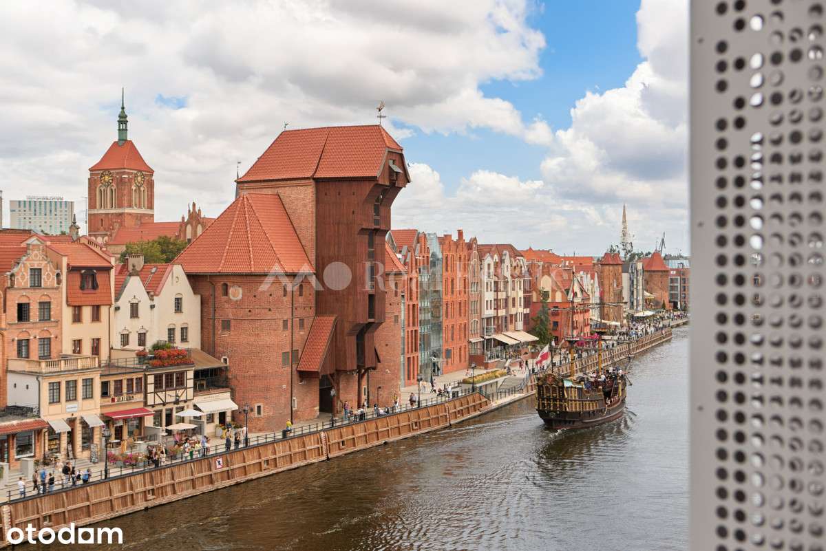 Prestiż z widokiem na Motławę i stare miasto.-1