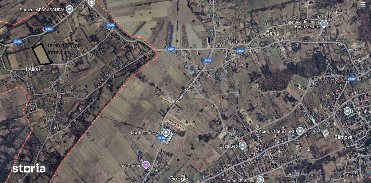 Ocazie! Barnova  sat Todirel teren 4777mp intravilan str. asfaltata ap - Imagine principală: 4/5