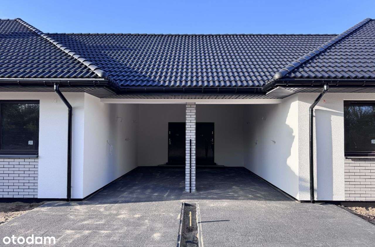 Nowoczesny dom z wiatą garażową - Pełny obrazek: 5/9